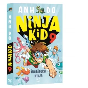 Coperta cărții Ninja Kid 9. Inotatorii ninja