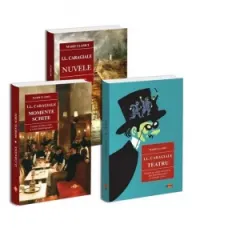 Coperta cărții Pachet Ion Luca Caragiale: 1. Momente si schite, 2. Teatru, 3. Nuvele