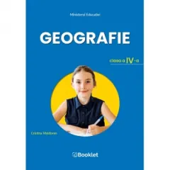 Coperta cărții Geografie. Manual pentru clasa a IV-a