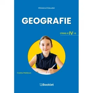 Coperta cărții Geografie. Manual pentru clasa a IV-a