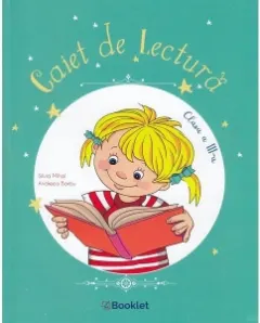 Coperta cărții Caiet de lectura pentru clasa a III-a