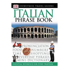 Coperta cărții Italian phrase book
