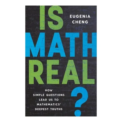 Coperta cărții Is math real? how simple questions lead us to mathematics' deepest truths