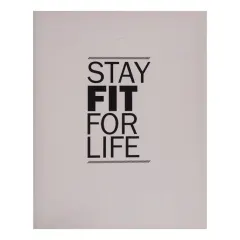 Coperta cărții Stay fit for life