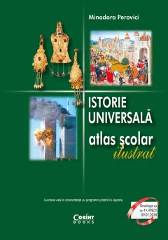 Coperta cărții Istorie universală. Atlas școlar ilustrat / Perovici