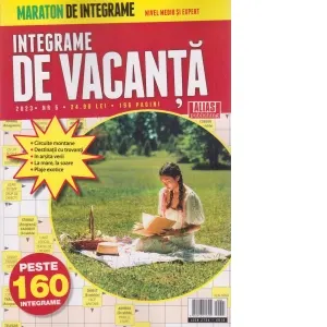 Coperta cărții Integrame de vacanta, Nr.5 / 2023