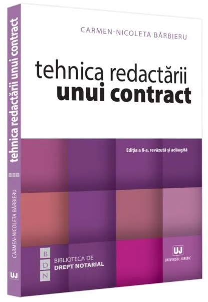 Coperta cărții Tehnica redactarii unui contract Ed.2
