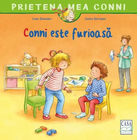 Coperta cărții Conni este furioasă
