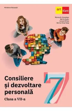 Coperta cărții Consiliere si dezvoltare personala - Clasa 7 - Manual - Monica H. Columban, Dorina Kudor, Lenuta Sfirlea, Dorina-Anca Talas