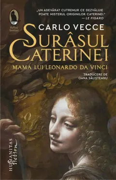 Coperta cărții Surâsul Caterinei. Mama lui Leonardo da Vinci