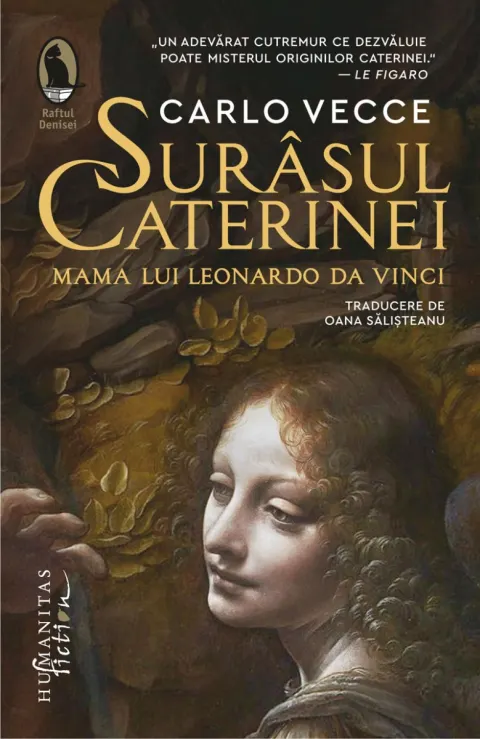 Coperta cărții Surâsul Caterinei. Mama lui Leonardo da Vinci