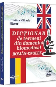 Coperta cărții Dictionar de termeni din domeniul biomedical roman-englez