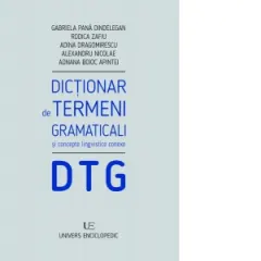 Coperta cărții Dictionar de termeni gramaticali si concepte lingvistice conexe