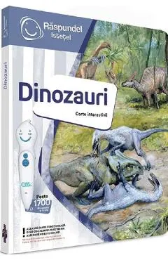 Coperta cărții Carte interactiva: Raspundel Istetel. Dinozauri