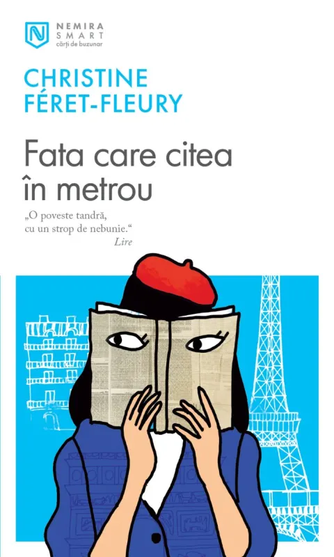 Coperta cărții Fata care citea în metrou