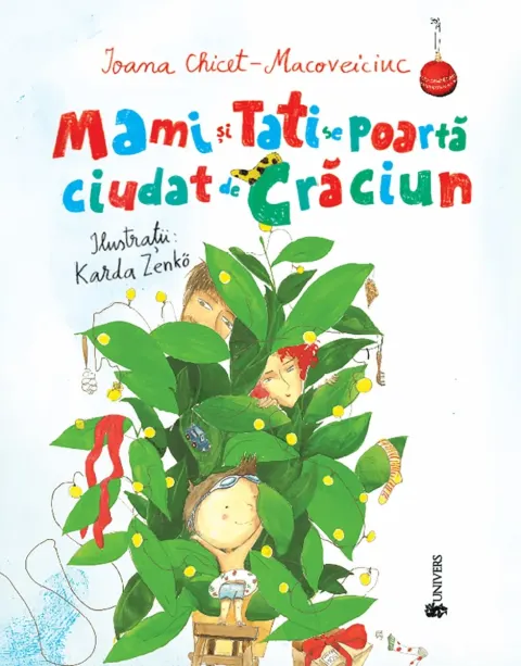 Coperta cărții Mami și Tati se poartă ciudat de Crăciun