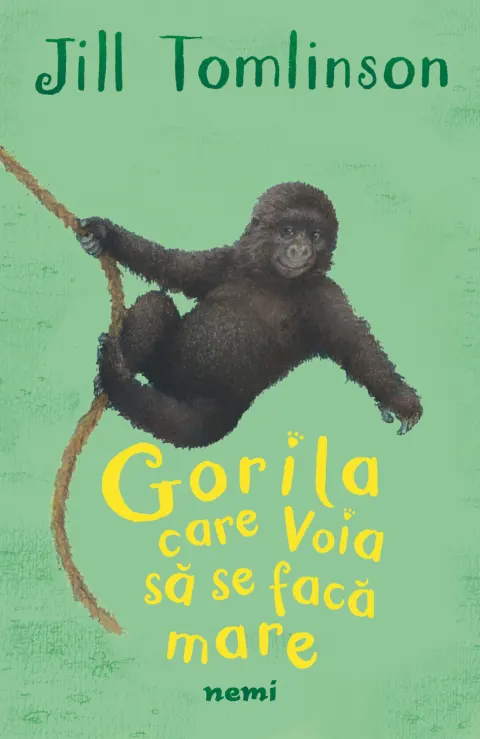 Coperta cărții Gorila care voia să se facă mare