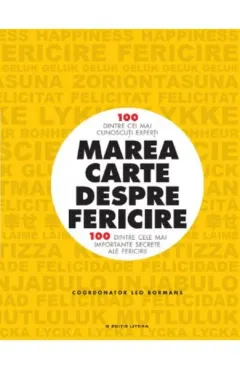 Coperta cărții Marea carte despre fericire