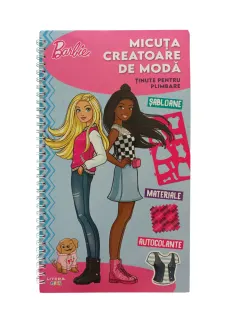 Coperta cărții Barbie. Micuța creatoare de modă. Ținute pentru plimbare