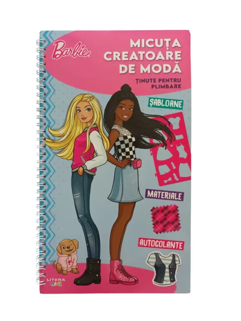 Coperta cărții Barbie. Micuța creatoare de modă. Ținute pentru plimbare