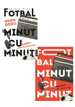 Coperta cărții Pachet Fotbal Minut cu Minut. Set 2 carti