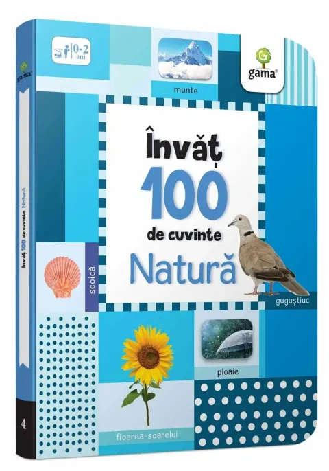 Coperta cărții Invat 100 de cuvinte - Natura