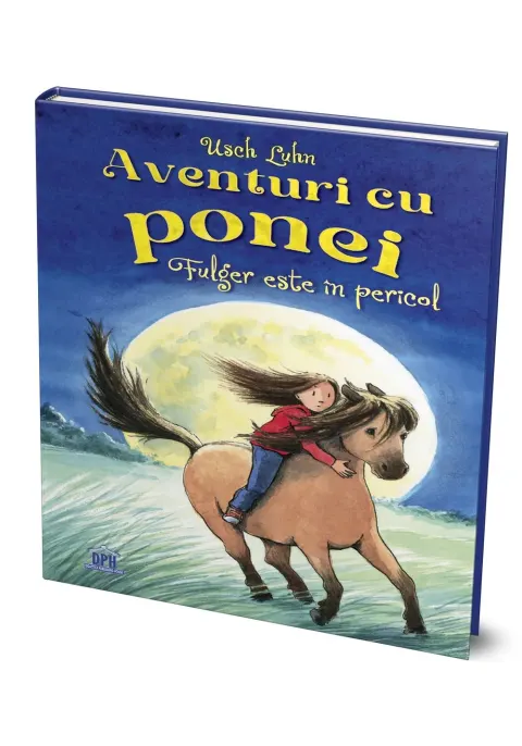 Coperta cărții Aventuri cu ponei - Fulger este in pericol
