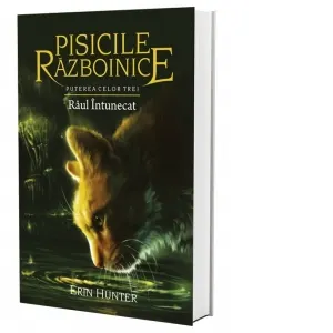 Coperta cărții Pisicile Razboinice. Puterea celor trei. Cartea a XIV-a: Raul intunecat (volum 14)