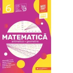 Coperta cărții Matematica. Aritmetica, geometrie. Clasa a VI-a. Mate 2000 - Standard