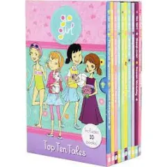 Coperta cărții Go Girl Top Ten Tales 10 Books Box