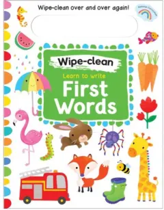 Coperta cărții Wipe-Clean: Learn to Write First Words