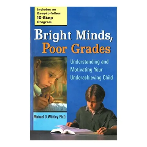 Coperta cărții Bright Minds, Poor Grades