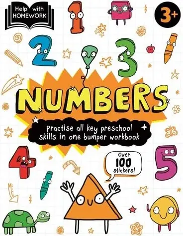 Coperta cărții Help With Homework: 3+ Numbers