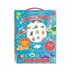 Coperta cărții Animal World Sparkly Activity Case For Children