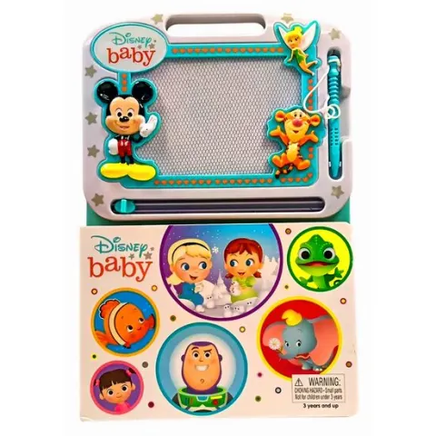 Coperta cărții Disney Baby Magnetic Drawing Kit
