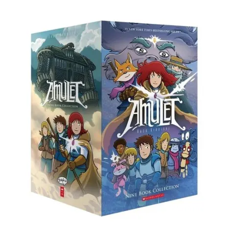 Coperta cărții Amulet 1-9 Box Set, Kazu Kibuishi