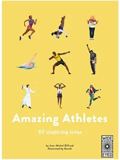 Coperta cărții 40 Inspiring Icons : Amazing Athletes