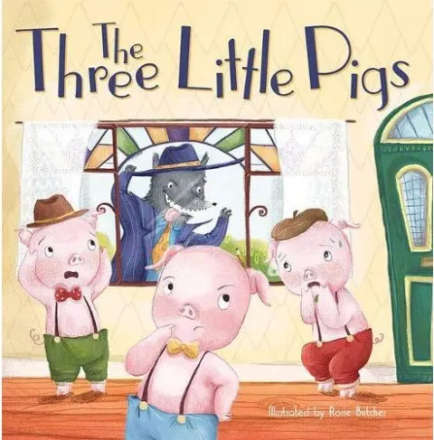 Coperta cărții The Three Little Pigs