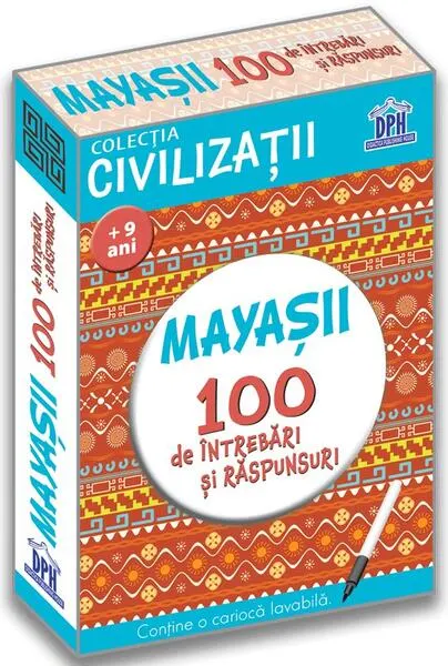 Coperta cărții Mayașii. 100 de întrebări și răspunsuri