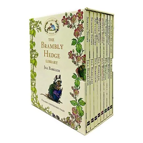 Coperta cărții The Brambly Hedge Library 8 Book Series, Jill Barklem