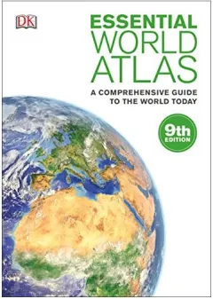 Coperta cărții Essential World Atlas, DK Publishing