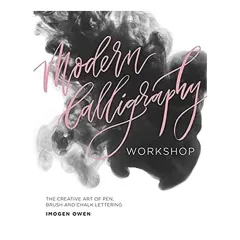 Coperta cărții Modern calligraphy workshop, Imogen Owen