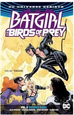 Coperta cărții Batgirl and the Birds of Prey, Julie Benson