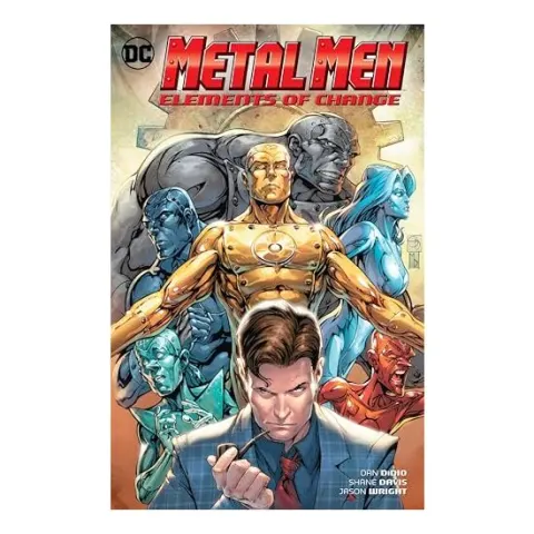 Coperta cărții Metal Men, Dan DiDio, Shane Davis