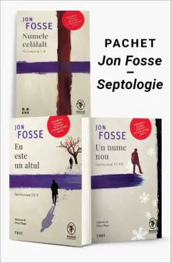 Coperta cărții Pachet Jon Fosse – Septologie. Numele celălalt. Septologie I-II/Eu este un altul. Septologie III-V/Un nume nou Septologie VI-VII - Jon Fosse