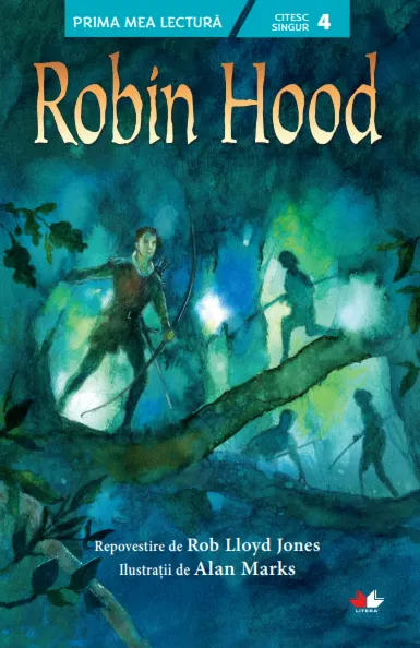 Coperta cărții Robin Hood - Citesc singur (nivelul 4)
