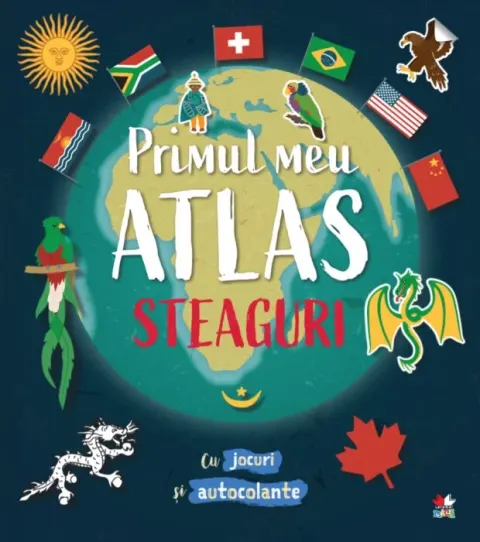 Coperta cărții Primul meu atlas. Steaguri