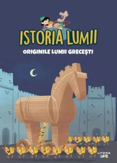 Coperta cărții Istoria lumii. Originile lumii grecești