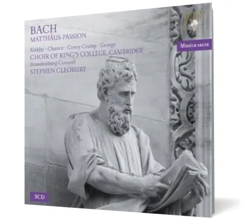 Coperta cărții Bach: Matthäus Passion