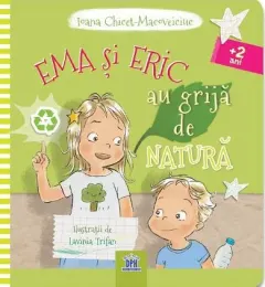 Coperta cărții Ema si Eric au grija de natura